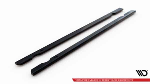 MAXTON DESIGN -Lišty pod bočné prahy V.3 , VOLKSWAGEN GOLF R MK7, Čierny lesk – Obrázok 4