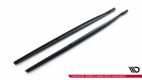 MAXTON DESIGN - Lišty pod bočné prahy V.5 , vhodné pre BMW 1 M-PACK / M140I F20 FACELIFT Čierny lesk – Obrázok 5