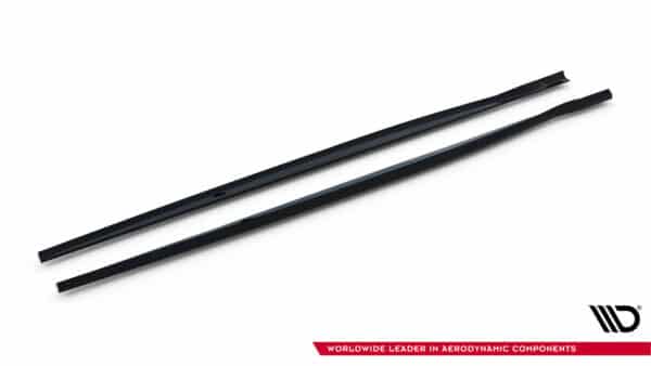 MAXTON DESIGN - Lišty pod bočné prahy V.5 , vhodné pre BMW 1 M-PACK / M140I F20 FACELIFT Čierny lesk – Obrázok 6
