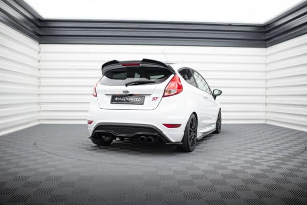 MAXTON DESIGN - Spoiler kufra 3D,  FORD FIESTA ST MK7 FACELIFT , Čierny lesk – Obrázok 6