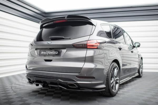 MAXTON DESIGN - Predlženie spoilera kufra 3D ,FORD S-MAX ST-LINE MK2, Čierny lesk – Obrázok 3