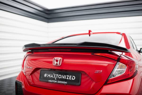 MAXTON DESIGN - Predlženie spoilera kufra 3D  , HONDA CIVIC SI MK10, Čierny lesk – Obrázok 3