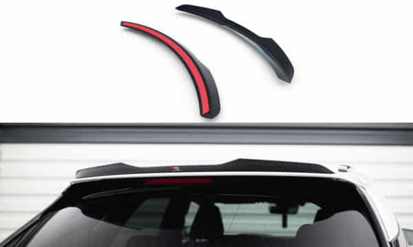 MAXTON DESIGN - Spoiler kufra , LEXUS RX F-SPORT MK5, Čierny lesk