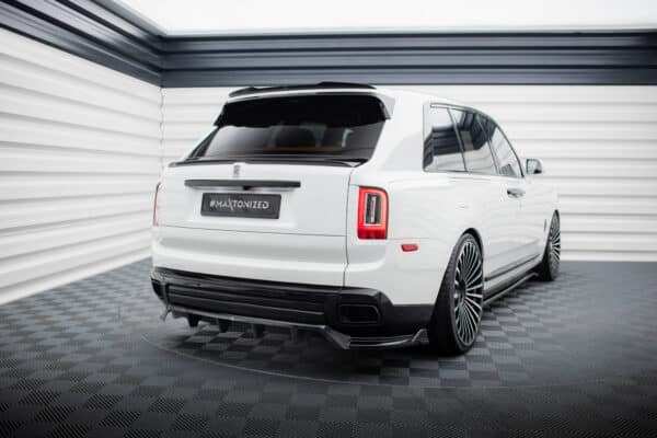 MAXTON DESIGN - Spoiler kufra, ROLLS ROYCE CULLINAN, Čierny lesk – Obrázok 2