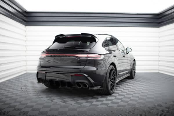 MAXTON DESIGN - Predlženie spoilera kufra 3D ,PORSCHE MACAN GTS MK1 FACELIFT 2, Čierny lesk – Obrázok 2