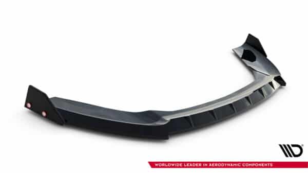 MAXTON DESIGN - Spoiler pod predný nárazník V.6 + Splitre,  FORD FIESTA ST MK7 FACELIFT , Čierny lesk – Obrázok 7