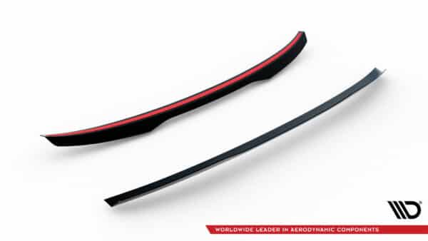 MAXTON DESIGN - Spoiler kufra ,  AUDI A3 / A3 S-LINE / S3 / RS3 SEDAN 8V , Čierny lesk – Obrázok 5
