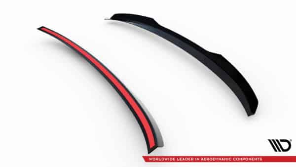 MAXTON DESIGN - Spoiler kufra ,  AUDI A3 / A3 S-LINE / S3 / RS3 SEDAN 8V , Čierny lesk – Obrázok 6