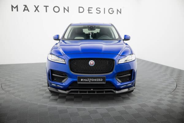 MAXTON DESIGN - Spoiler pod predný nárazník ,JAGUAR F-PACE R-SPORT MK1, Čierny lesk – Obrázok 2