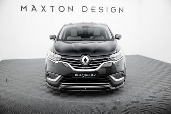 MAXTON DESIGN - Spoiler pod predný nárazník ,RENAULT ESPACE MK5 FACELIFT, Čierny lesk – Obrázok 2