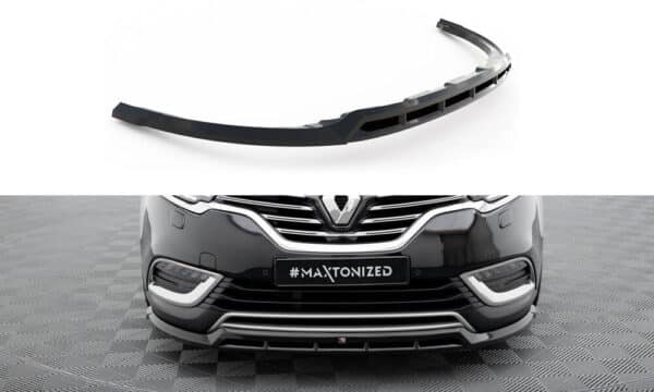 MAXTON DESIGN - Spoiler pod predný nárazník ,RENAULT ESPACE MK5 FACELIFT, Čierny lesk