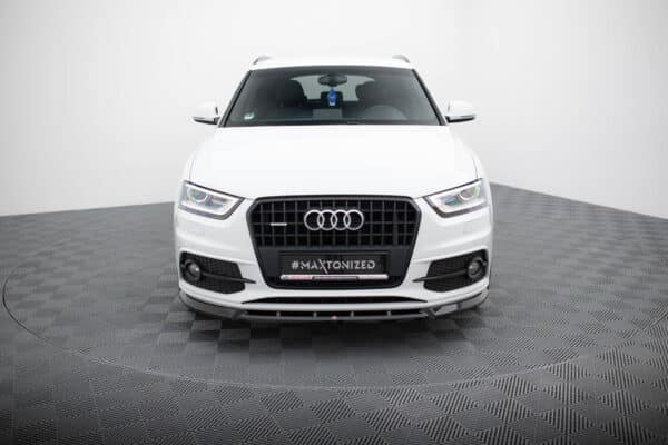 MAXTON DESIGN - Spoiler pod predný nárazník V.1 ,AUDI Q3 S-LINE 8U, Čierny lesk – Obrázok 2