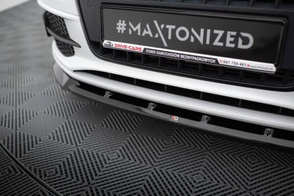 MAXTON DESIGN - Spoiler pod predný nárazník V.1 ,AUDI Q3 S-LINE 8U, Čierny lesk – Obrázok 4