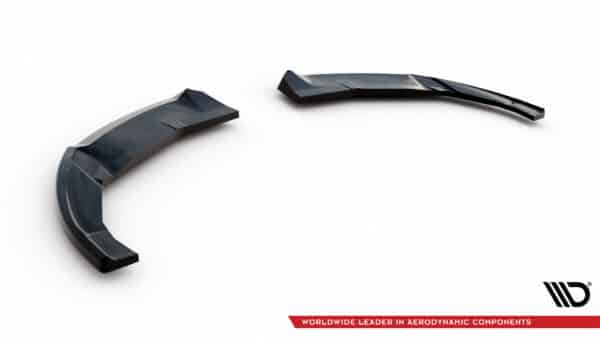 MAXTON DESIGN - Bočné spojlere zadného nárazníka , HONDA CIVIC HATCHBACK MK9, Čierny lesk – Obrázok 7