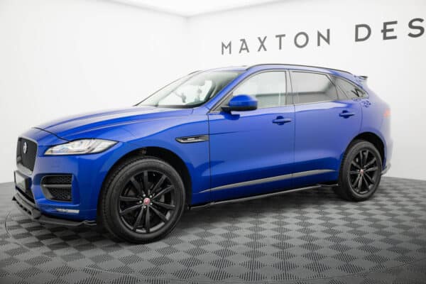 MAXTON DESIGN - Lišty pod bočné prahy ,JAGUAR F-PACE R-SPORT MK1, Čierny lesk – Obrázok 2