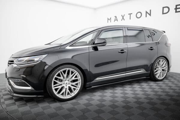 MAXTON DESIGN - Lišty pod bočné prahy ,RENAULT ESPACE MK5 FACELIFT, Čierny lesk – Obrázok 2