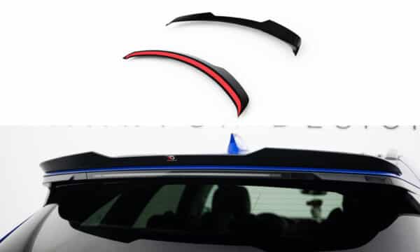 MAXTON DESIGN - Spoiler na kufor ,JAGUAR F-PACE R-SPORT MK1, Čierny lesk