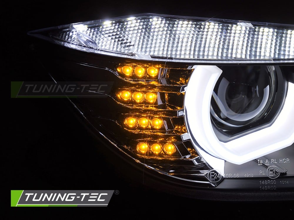 Predné svetlá BMW F30/F31 10.11 - 05.15 U-TYPE HID BLACK – Obrázok 5