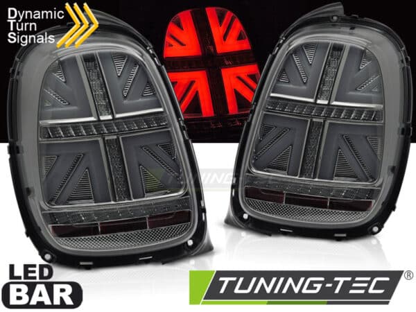 LED Zadné svetlá SMOKE SEQ pre MINI COOPER F55 F56 F57 14-17 6-PIN