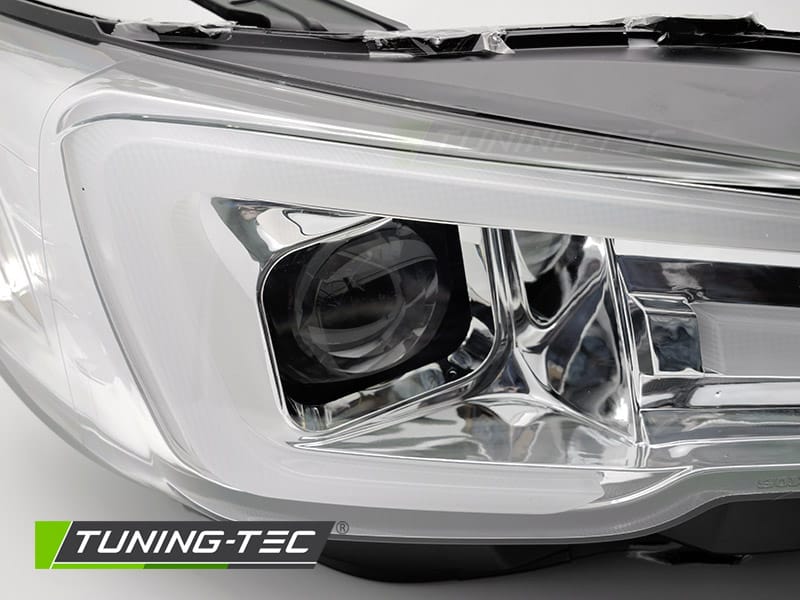 LED Predné svetlá DRL chróm vhodné pre SUBARU WRX 14-22 – Obrázok 2