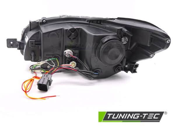LED Predné svetlá DRL BLACK vhodné pre SUBARU WRX 14-22 – Obrázok 4