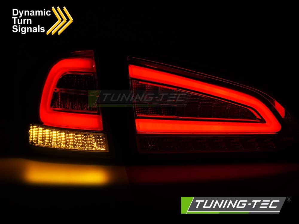 LED Zadné svetlá CHROME SEQ pre FORD FOCUS MK 3 SW 11-18 – Obrázok 3