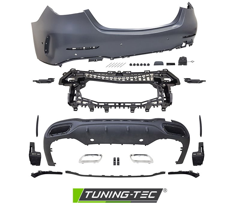 REAR BUMPER SPORT STYLE PDC fits MERCEDES W206 21- – Obrázok 5