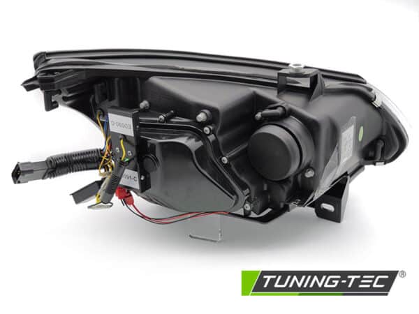 XENON D1S Predné svetlá ANGEL EYES BLACK LED INDICATOR vhodné pre BMW E60/E61 05-07 – Obrázok 2