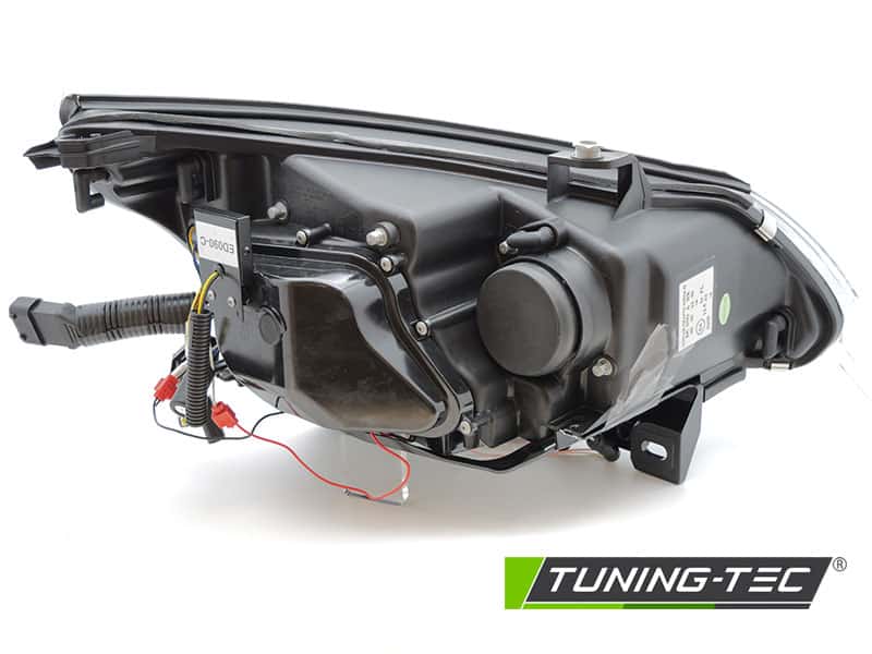 XENON D1S Predné svetlá CCFL ANGEL EYES BLACK LED INDICATOR vhodné pre BMW E60/E61 05-07 – Obrázok 2