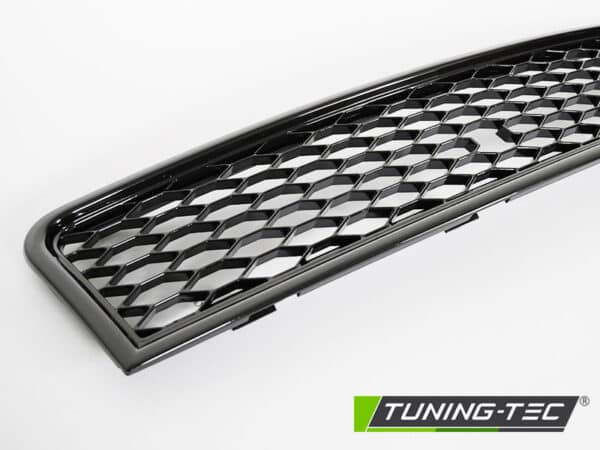 GRILLE SPORT GLOSSY BLACK fits AUDI A4 (B6) SPORT 10.00-10.04 – Obrázok 3