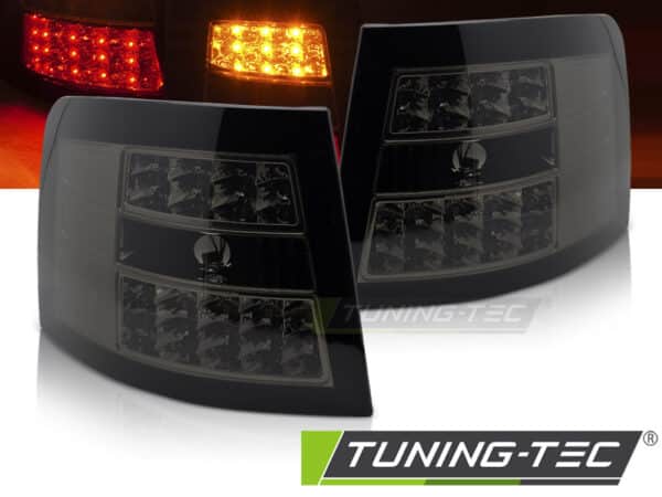 LED Zadné svetlá SMOKE pre AUDI A6 05.97-05.04 AVANT