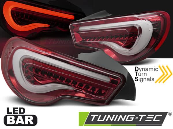 Zadné svetlá TOYOTA GT86 12-21 LED BAR SEQ