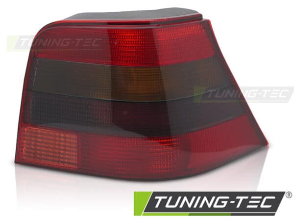 Zadné svetlo červené dymové pravá strana TYC vhodné pre VW GOLF IV 97-03 HATCHBACK