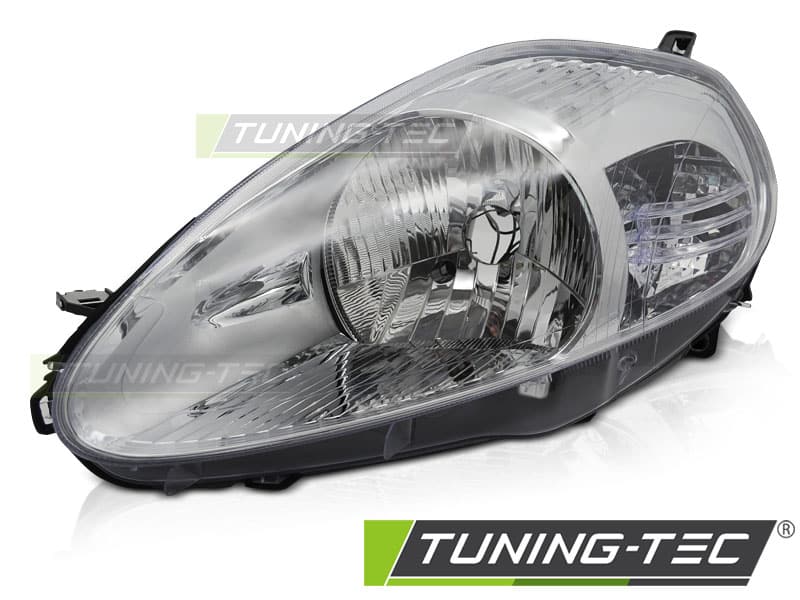 Svetlomet chrómový Ľavá strana TYC pre FIAT GRANDE PUNTO 05-08