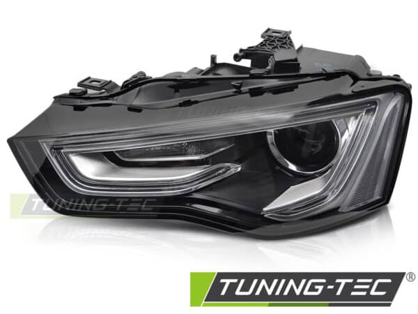 Xenónový svetlomet čierny Ľavá strana TYC pre AUDI A5 11-12