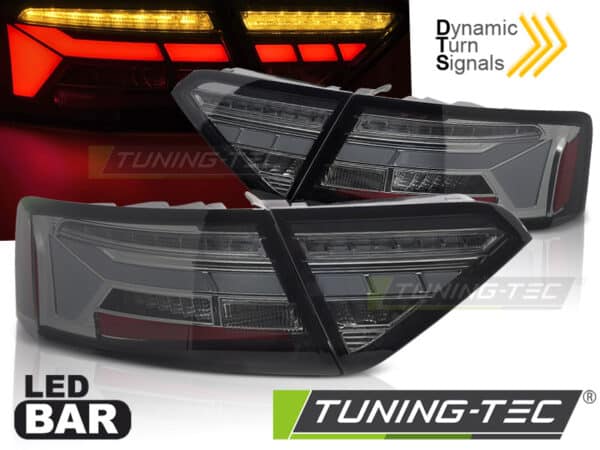 LED BAR Zadné svetlá SMOKE SEQ pre AUDI A5 11-16