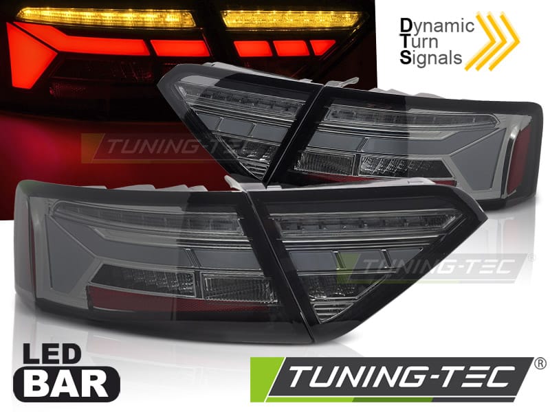LED BAR Zadné svetlá SMOKE SEQ pre AUDI A5 11-16
