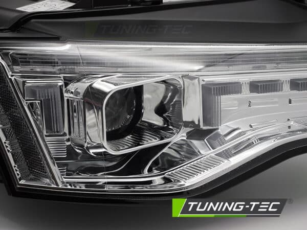XENON Predné svetlá LED chróm SEQ vhodné pre AUDI A5 11-16 – Obrázok 2