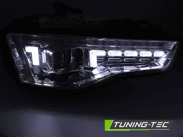 XENON Predné svetlá LED chróm SEQ vhodné pre AUDI A5 11-16 – Obrázok 3