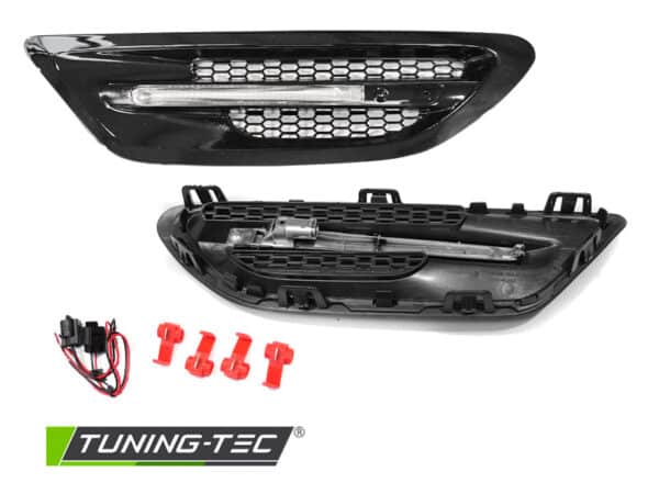 FENDERS SPORT STYLE WITH SIDE VENT BLACK fits BMW F10 F11 10-16 – Obrázok 2