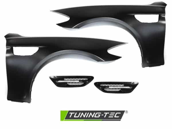 FENDERS SPORT STYLE WITH SIDE VENT BLACK fits BMW F10 F11 10-16 – Obrázok 4