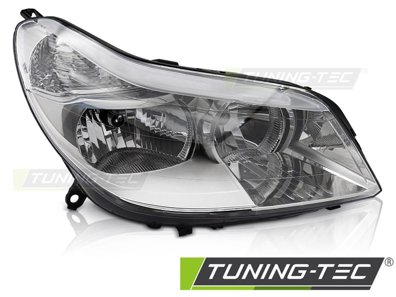 Svetlomet chrómový Pravá strana TYC pre CITROEN C5 04-08