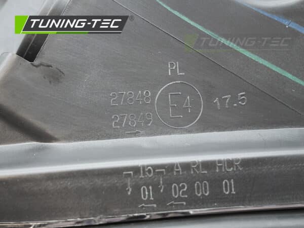 Svetlomet čierny Ľavá strana TYC pre MERCEDES W176 12-18 – Obrázok 5