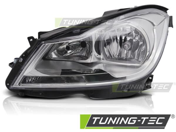 Svetlomet chrómový Ľavá strana TYC pre MERCEDES W204 11-14