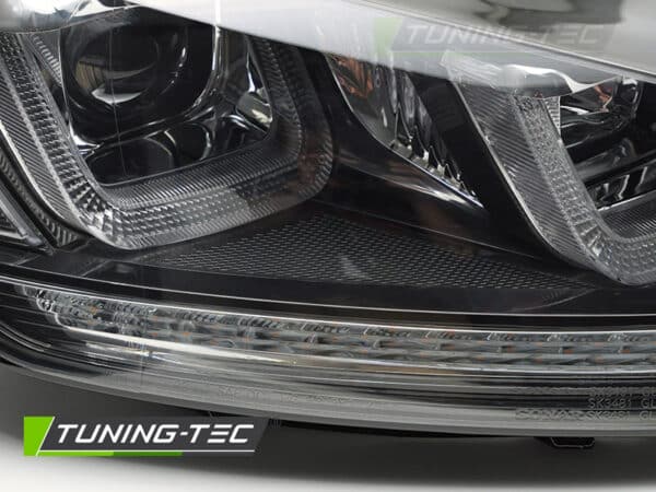 HEADLIGHTS LIGHT SEQ BLACK WITH BLACK LINE fits VW GOLF 7 13-17 – Obrázok 2