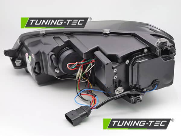 HEADLIGHTS LIGHT SEQ BLACK WITH BLACK LINE fits VW GOLF 7 13-17 – Obrázok 5