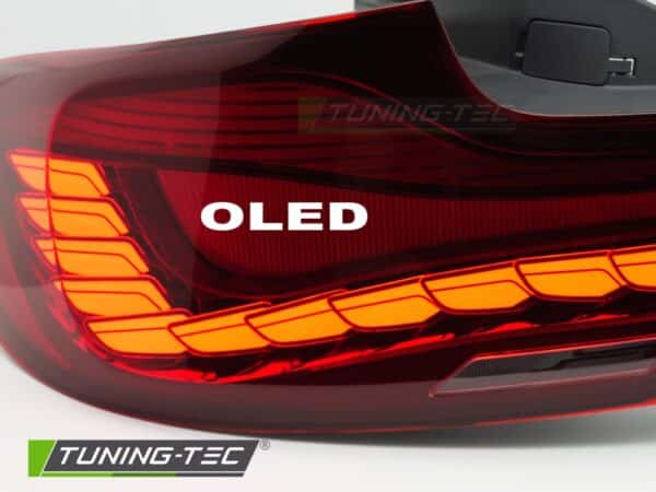 OLED Zadné svetlá RED pre BMW F22 F23 F87 14-21 – Obrázok 2