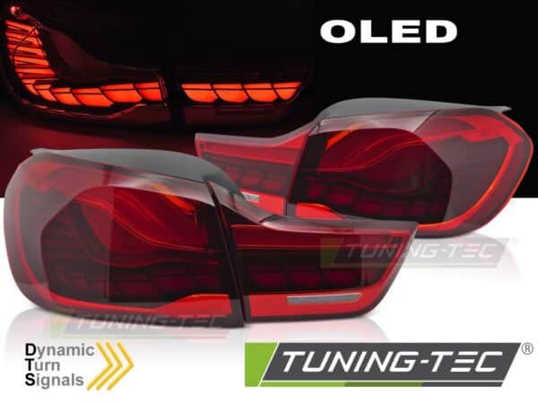OLED SEQ Zadné svetlá RED pre BMW F32 F33 F36 F82 F83 13-21