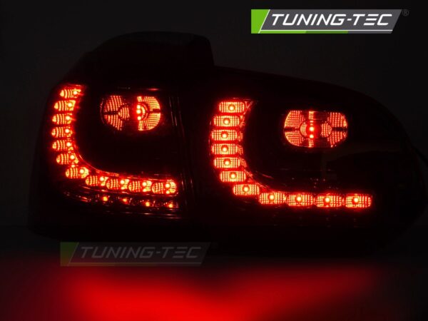 LED Zadné svetlá RED WHITE SEQ pre VW GOLF 6 08-13 – Obrázok 2