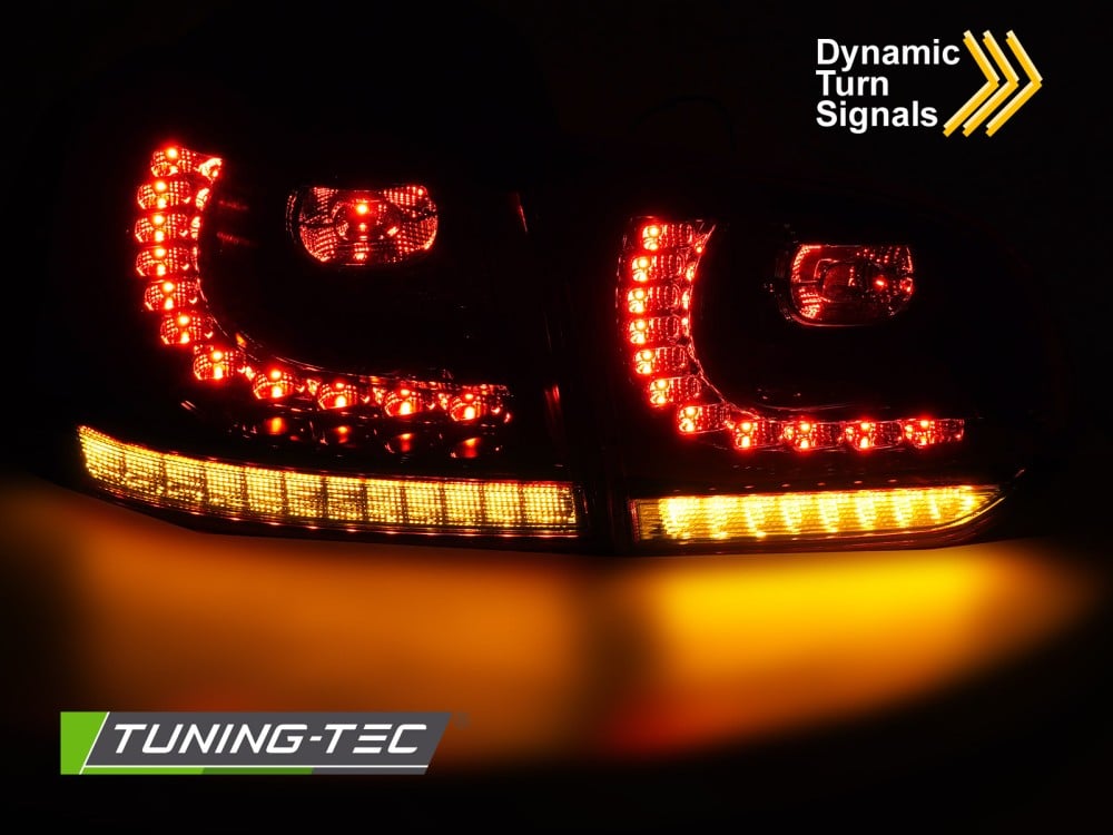 LED Zadné svetlá RED WHITE SEQ pre VW GOLF 6 08-13 – Obrázok 3
